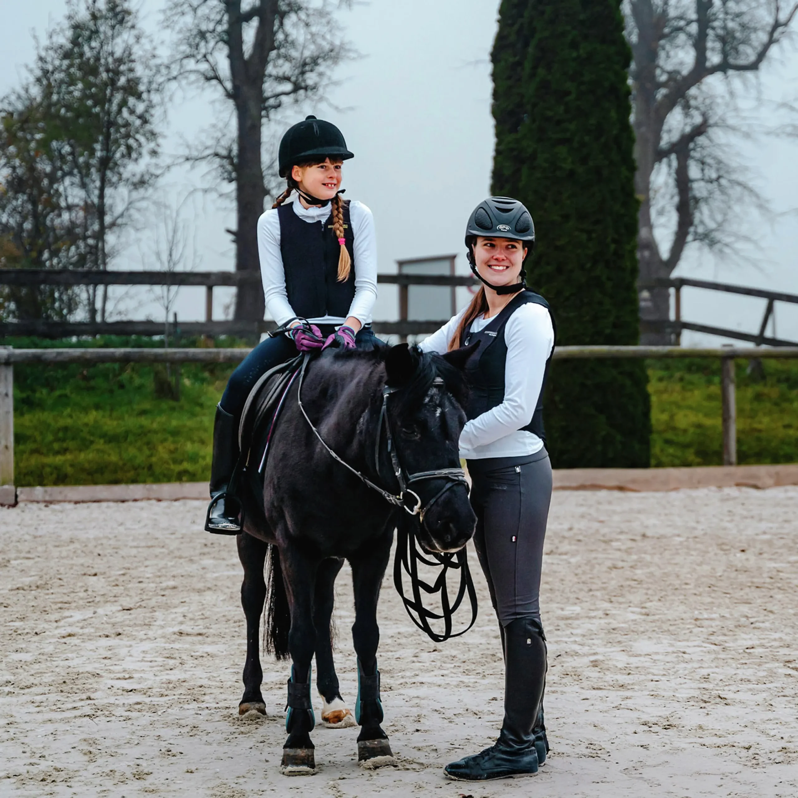 Skyddsväst Ballistic Champion Junior Svart/Vinröd>Komperdell Sale