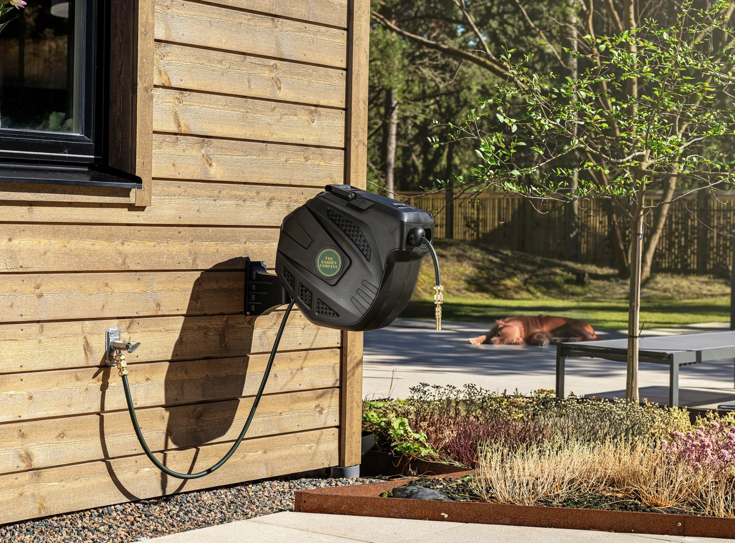 Slangvinda The Mässingskopplingar 25 m>Garden Company Online