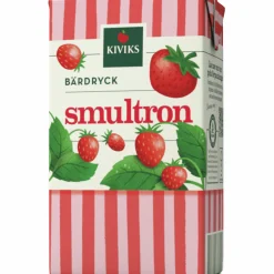 Smultrondryck Med sugrör 25cl>Kiviks Musteri Clearance