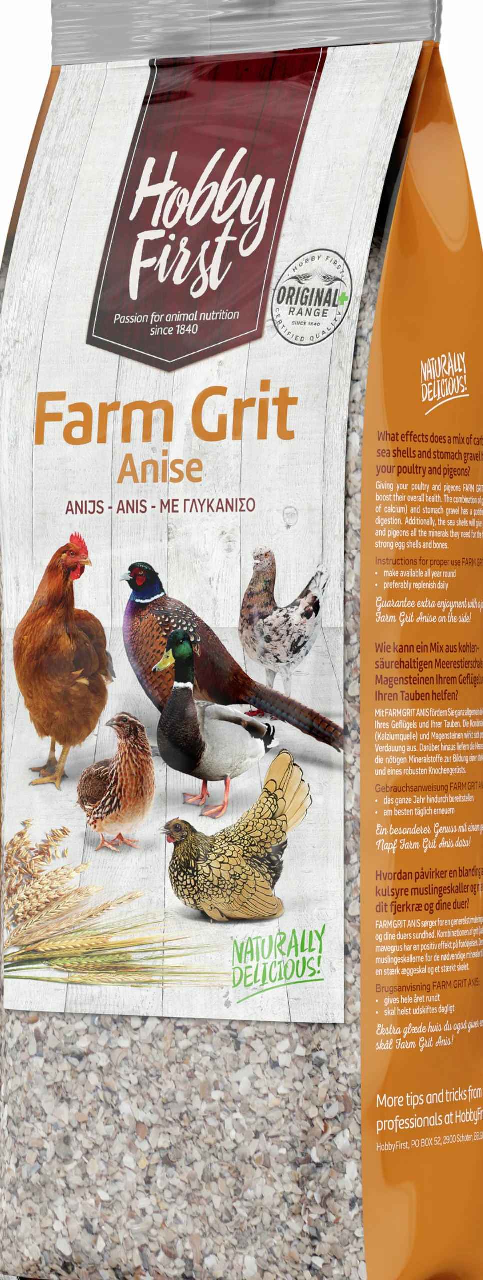 Snäckskal Grit med Anisdoft 2,5kg>HobbyFirst New