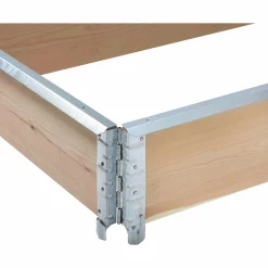 Snigelkant Pallkrage Zink 120x80cm Helpall>Ventura Clearance