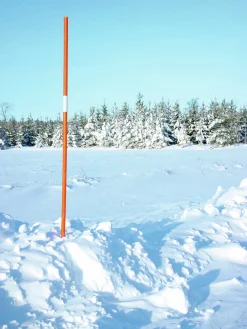 Snökäppar polypropen orange med reflex 200cm><noscript><img width=