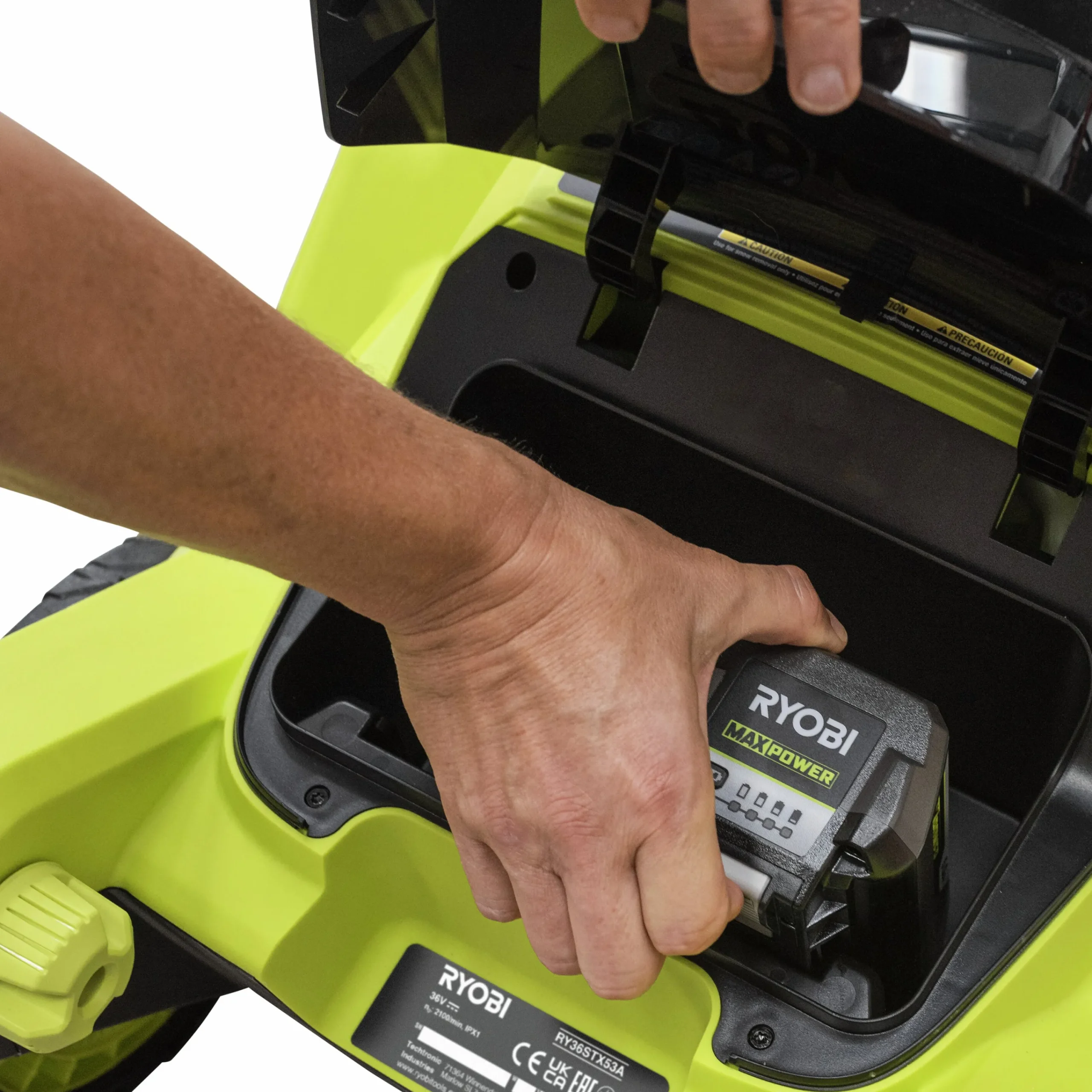 Snöslunga MaxPower RY36STX53A-160 53cm 36V>Ryobi Clearance