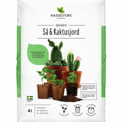 Så- och Kaktusjord Hasselfors 4L>Hasselfors Garden Sale
