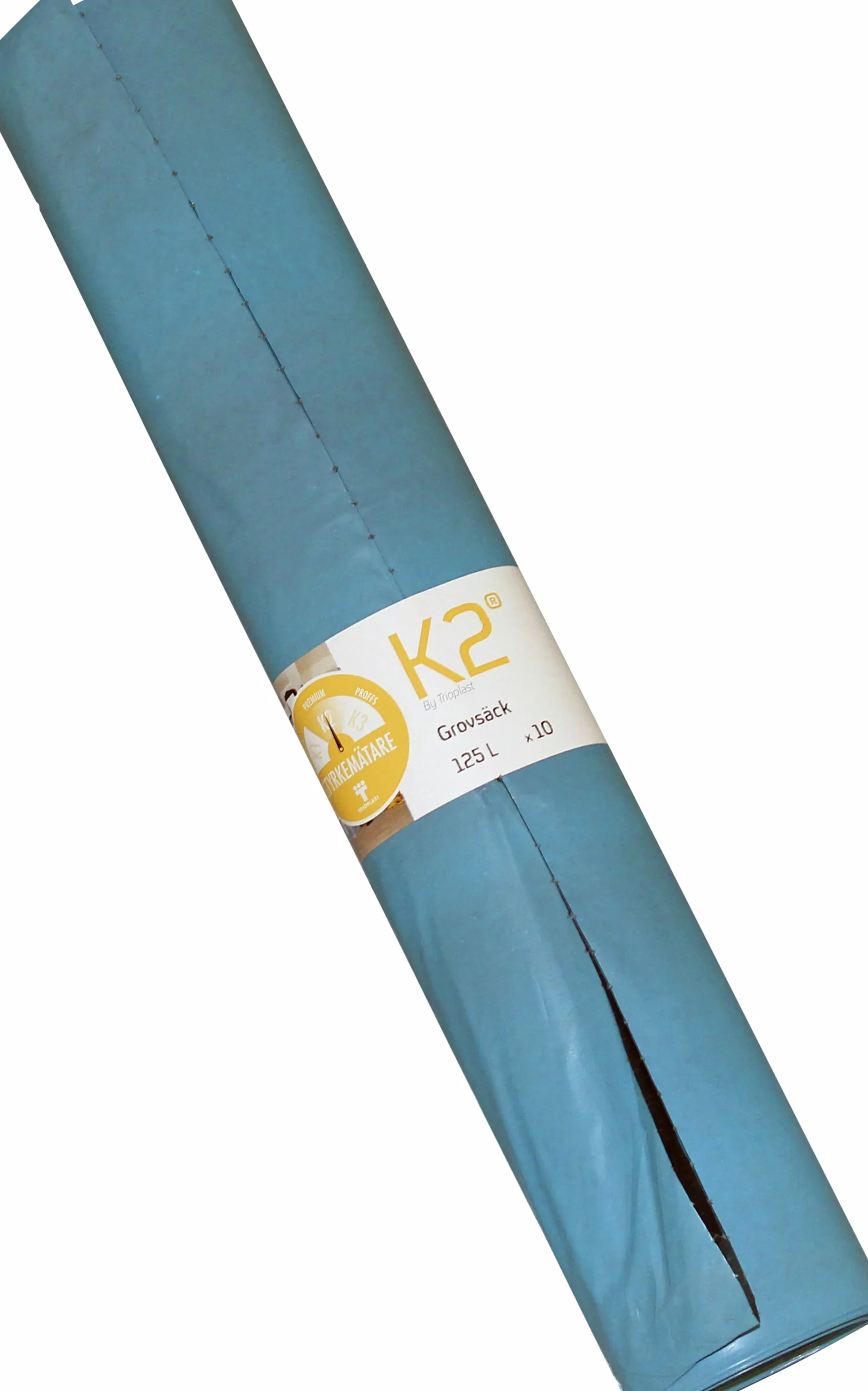 Sopsäck K2 Blå 125L 10-p>Trioworld New