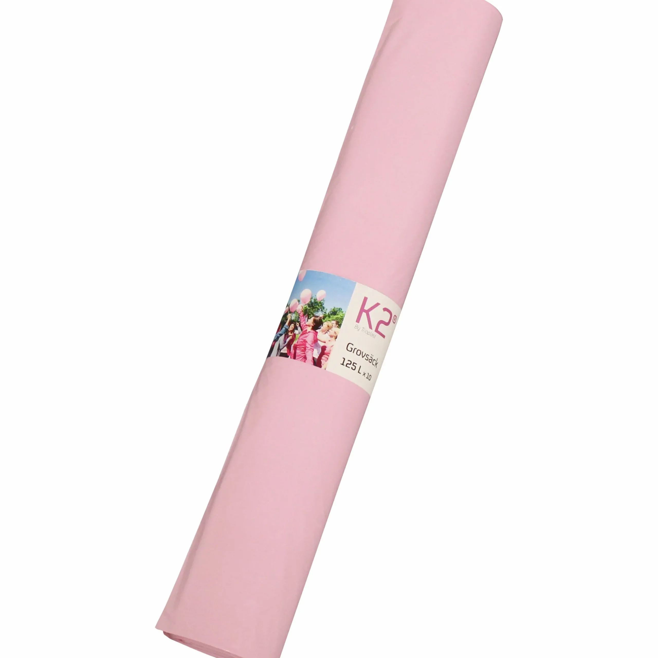 Sopsäck K2 Rosa 125L 10-p>Trioworld Best