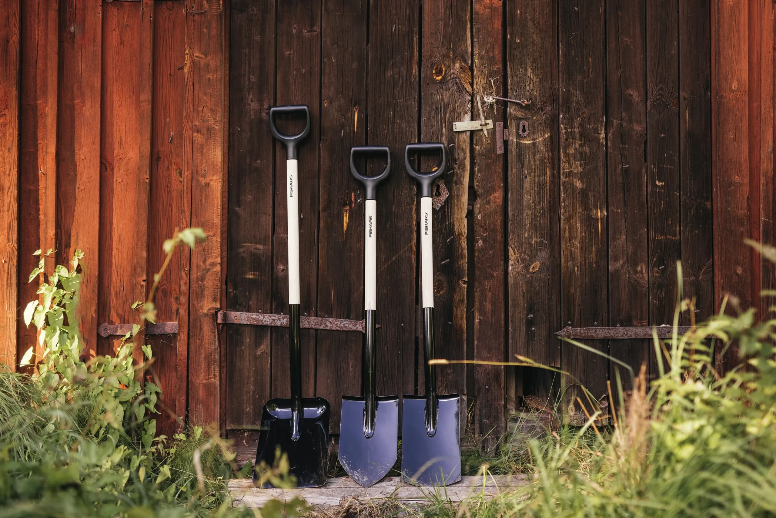 Spade Prima Halvrund Trä>Fiskars