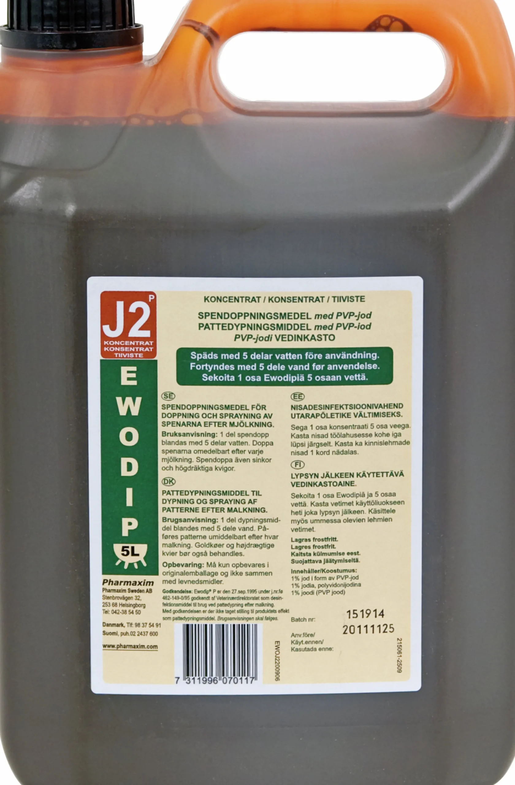 Spendopp Ewodip J2 koncentrat 5L>Pharmaxim Clearance