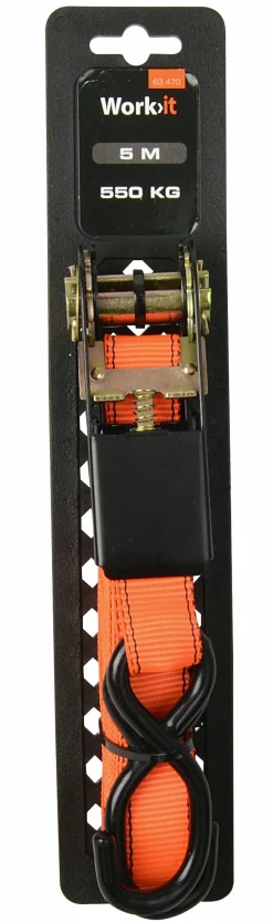 Spännband WorkIT 550kg orange 5m>Millarco Hot