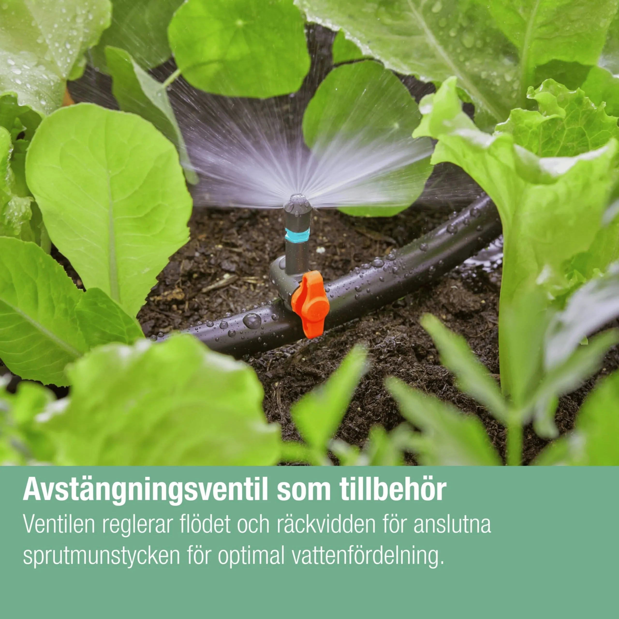 Sprinkler MicroDrip 180° 5-p>Gardena Hot