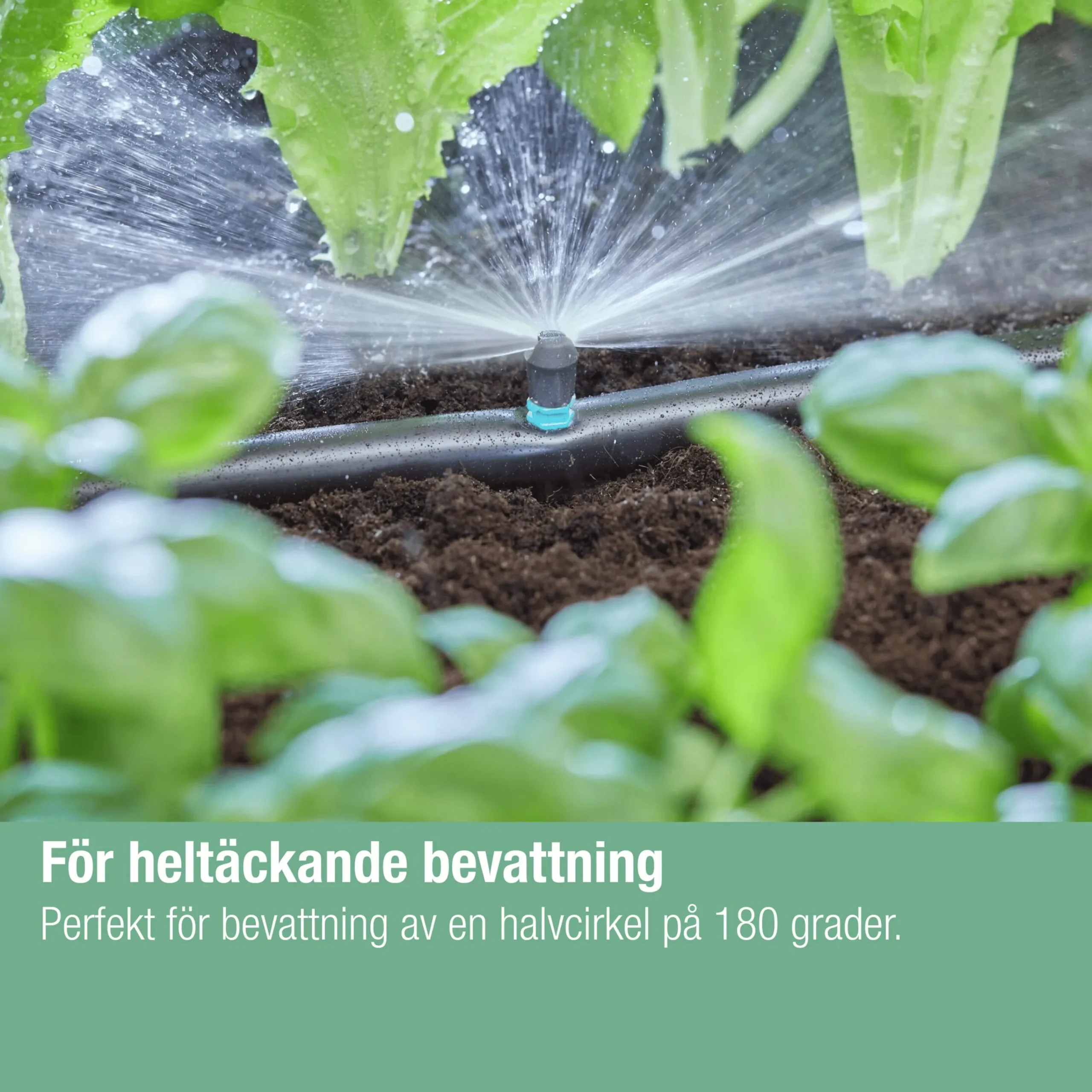 Sprinkler MicroDrip 180° 5-p>Gardena Hot