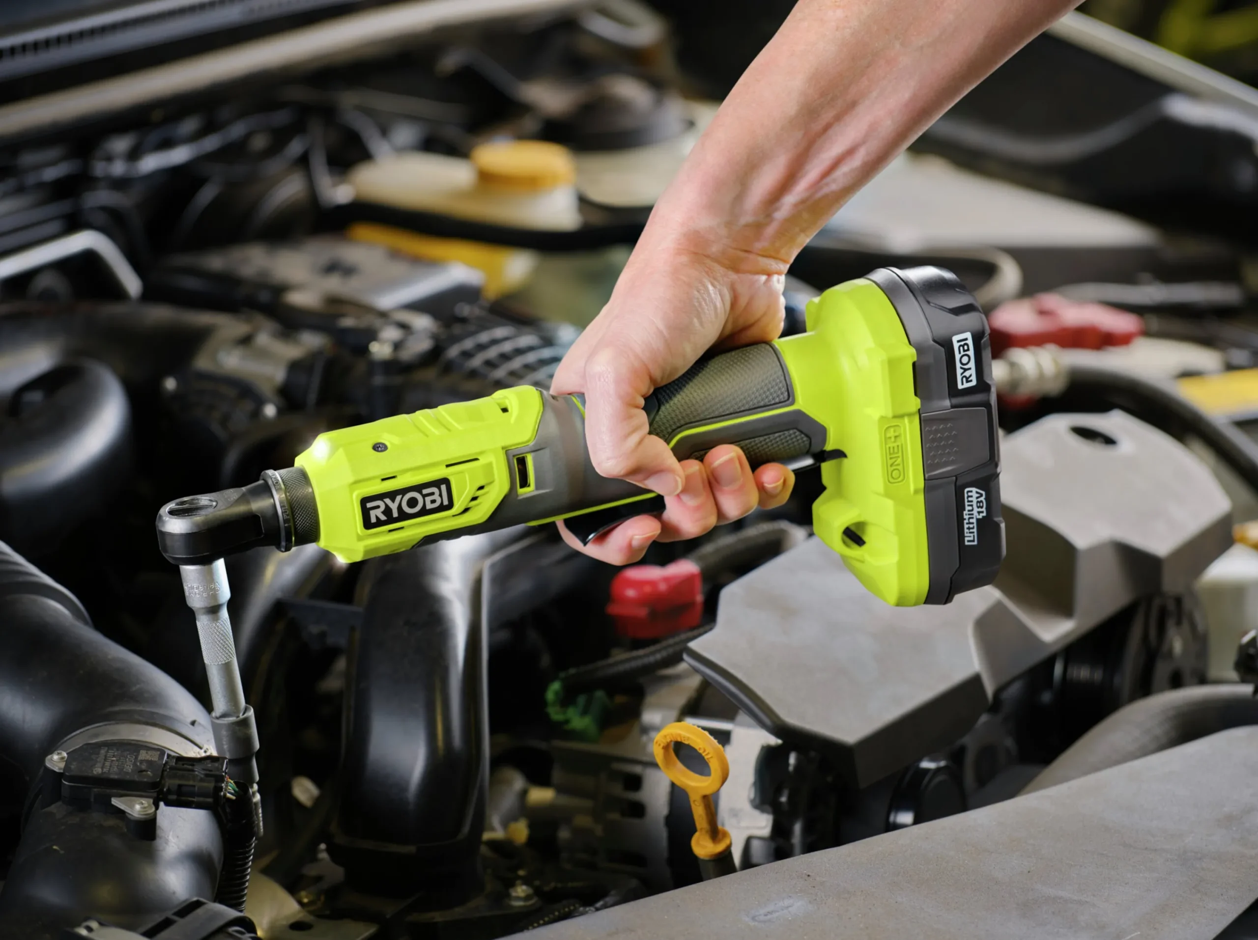 Spärrskaft ONE+ R18RW2-0 18V (exkl. batteri)>Ryobi Clearance
