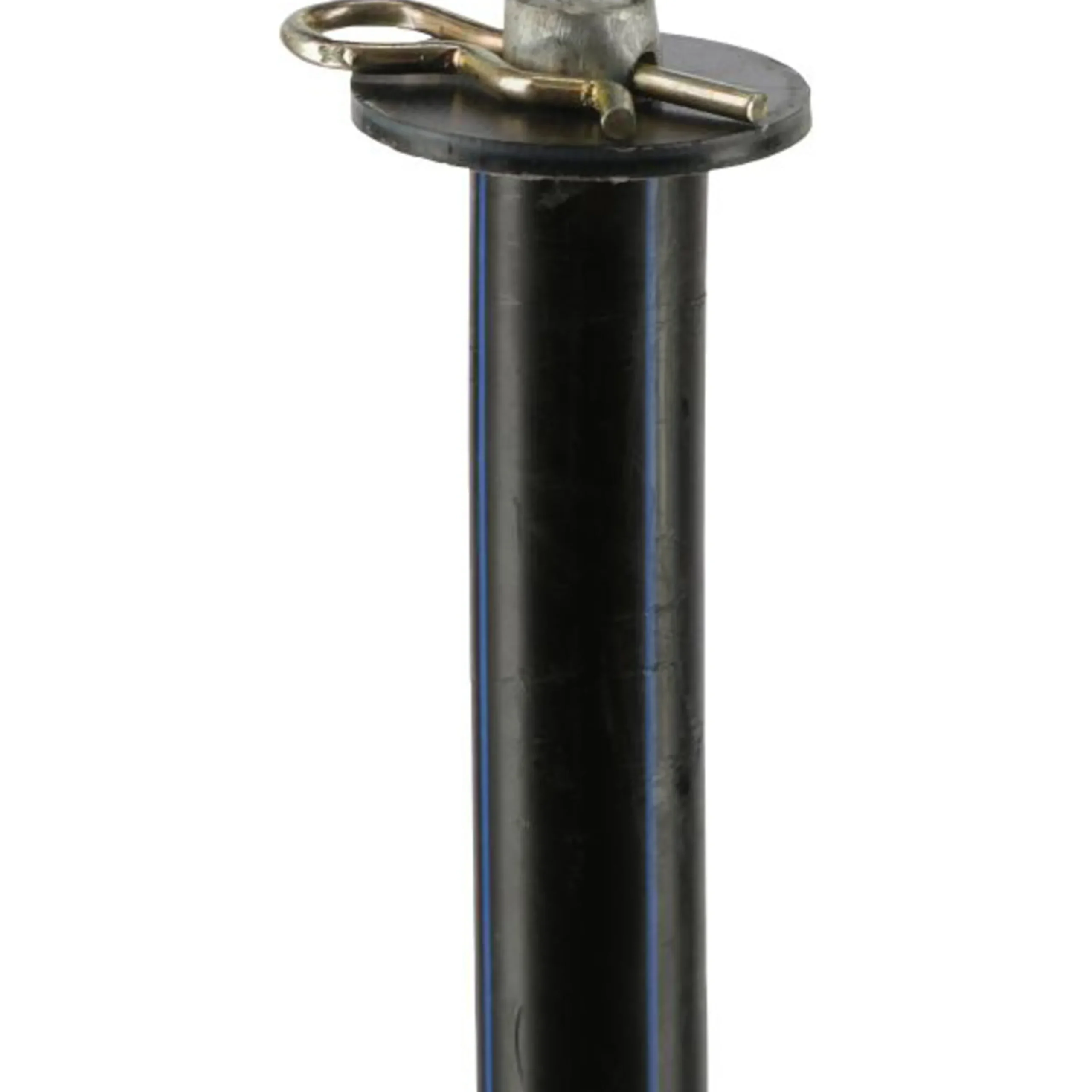 Stagstolpe Plastad Metall Svart 14mmx145cm>Kerbl Outlet