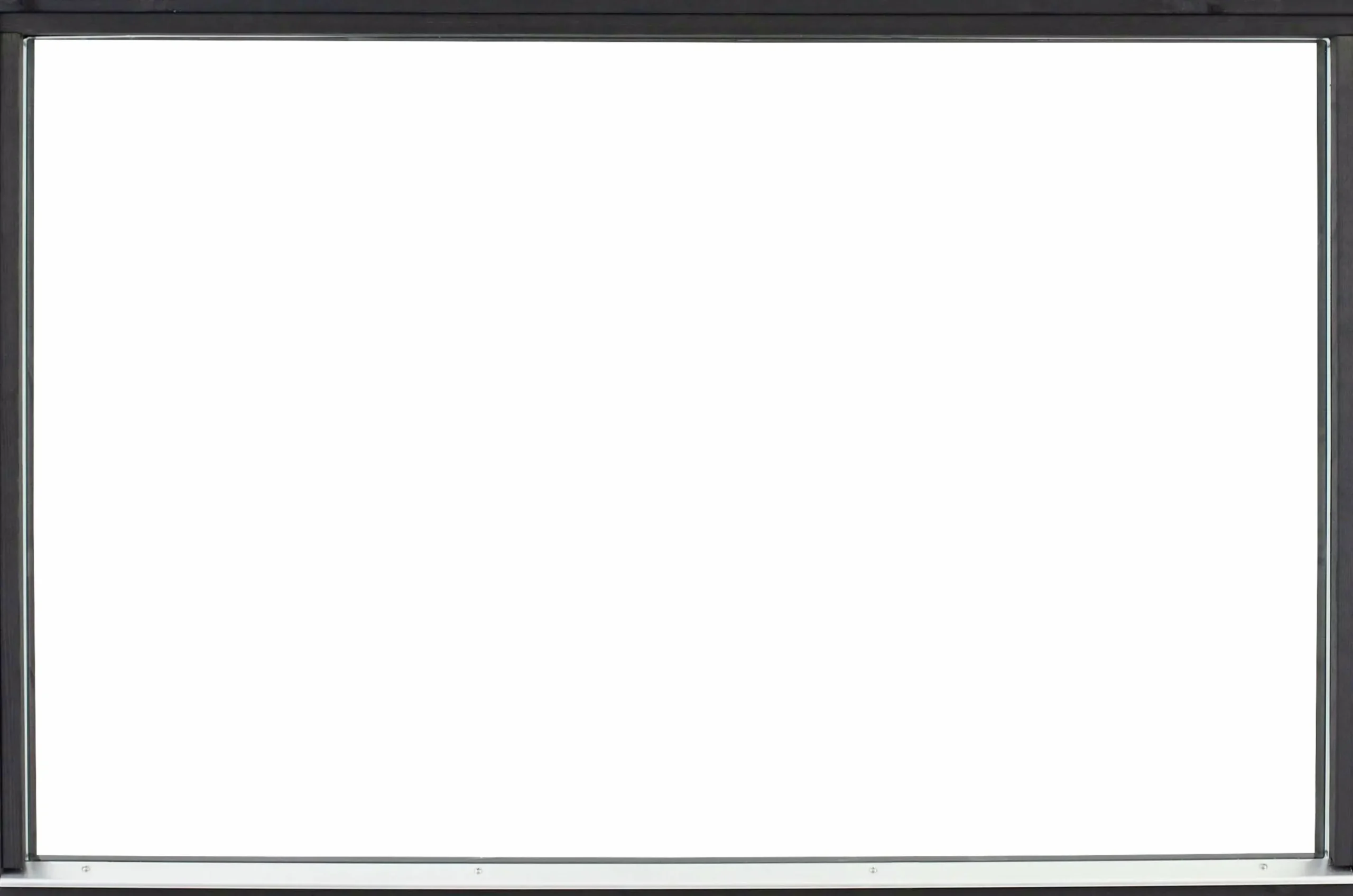 Stallfönster Standard svart 98x78cm 10x8>Getingefönster Discount