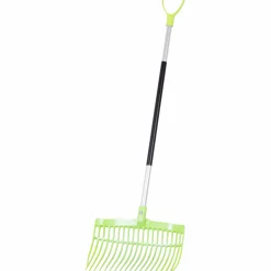 Stallgrep Okrossbar V-Fork Rundad Lime 1400mm>V-Plast