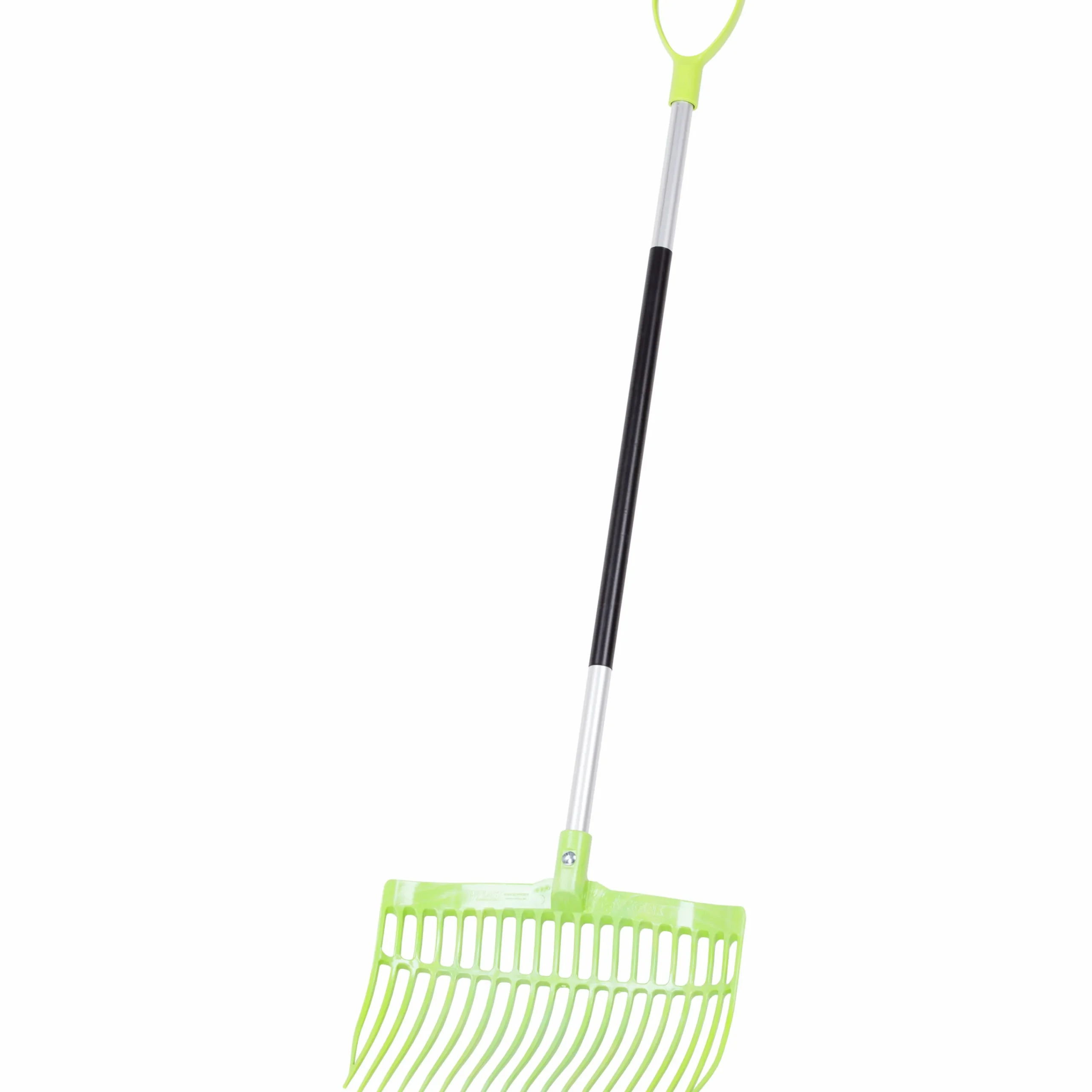 Stallgrep Okrossbar V-Fork Rundad Lime 1400mm>V-Plast