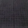 Stallmatta Svart 25mm 1x1m>Rubco