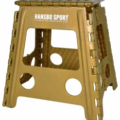 Stallpall Hopfällbar Guld>Hansbo Sport New