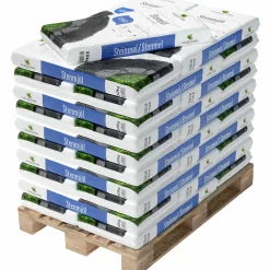 Stenmjöl Hasselfors Mörkgrå Pall 42x20kg><noscript><img width=