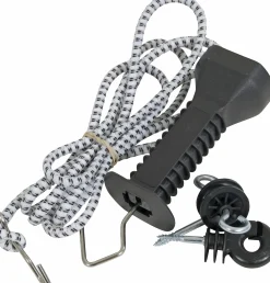 Stängselgrind E-line Svart 3-6m>Kerbl New