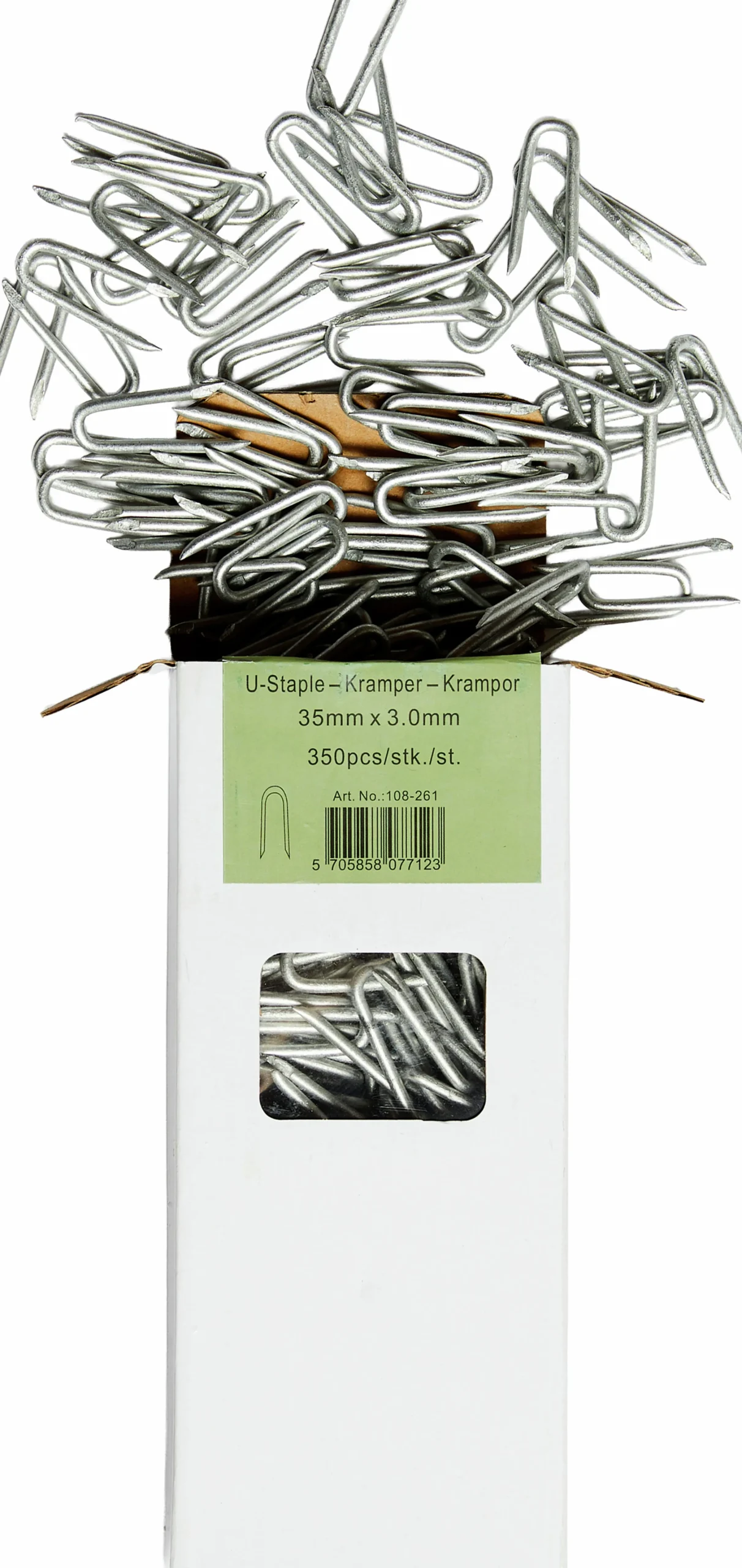 Stängselkrampor 35x3mm 350-p>Nordic Fence Clearance