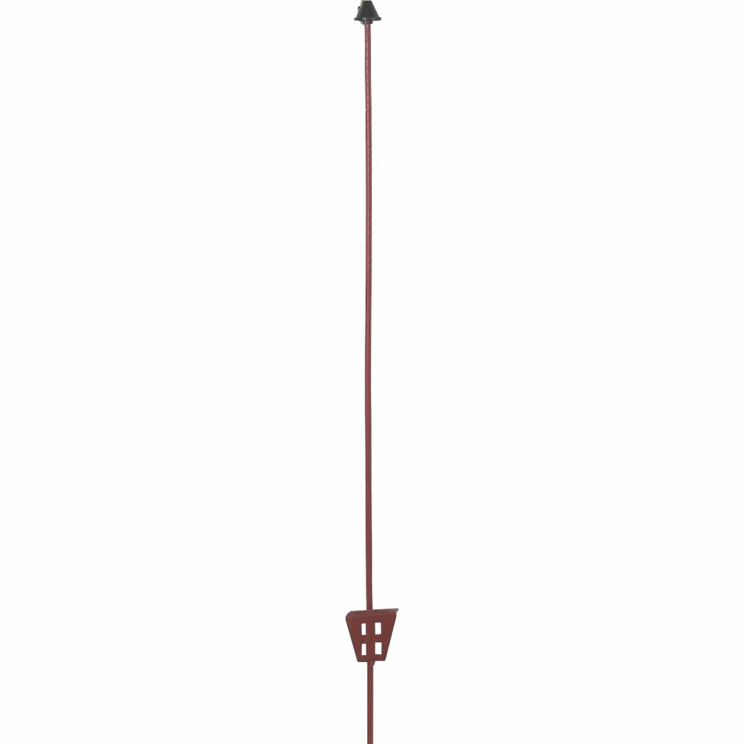 Stängselstolpe fjäderstål med toppisolator 103cm>Kerbl