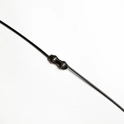 Sträckvajer med lås svart Ø3mmx22m><noscript><img width=