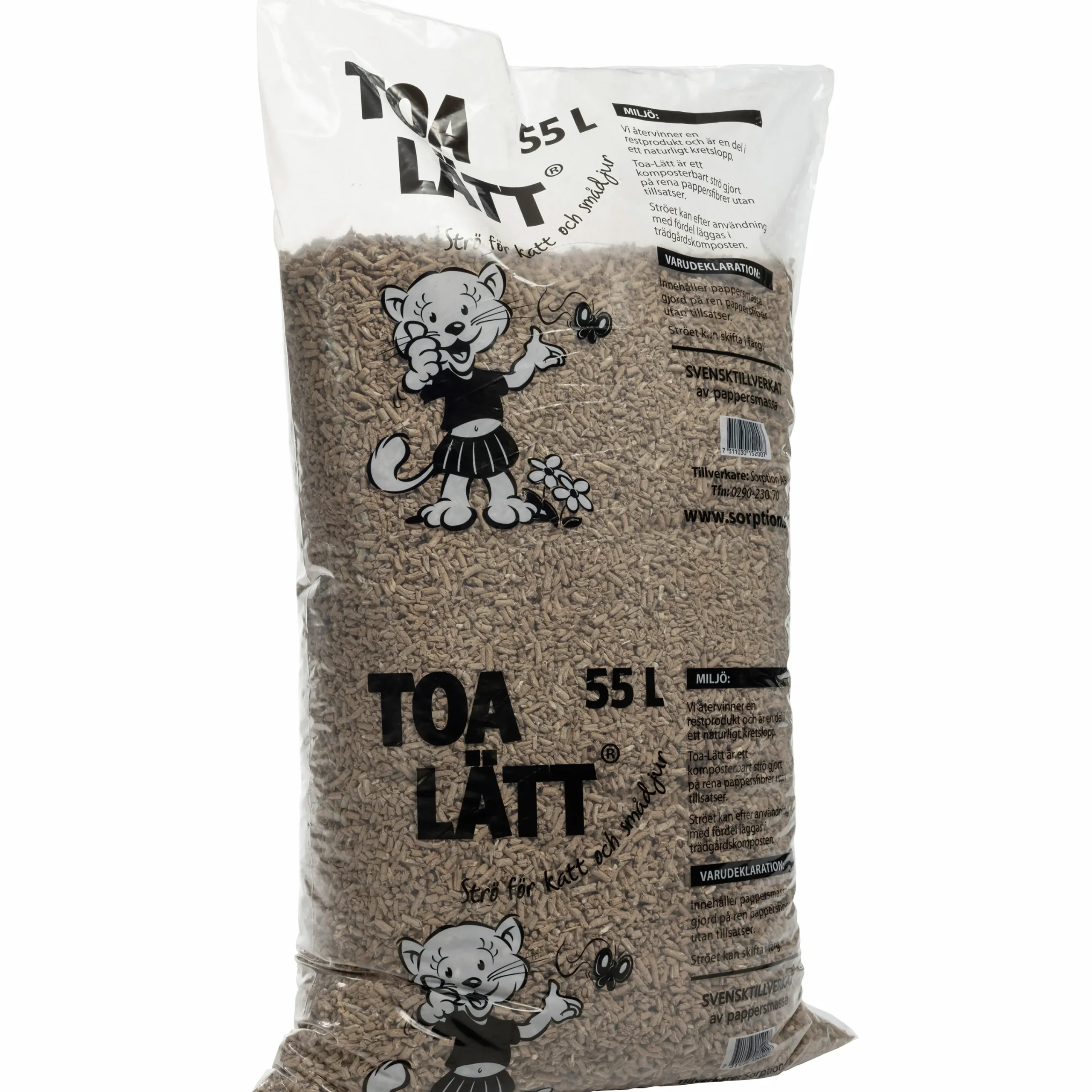 Strö Papperspellets Katt & Smådjur>Toa-Lätt Discount