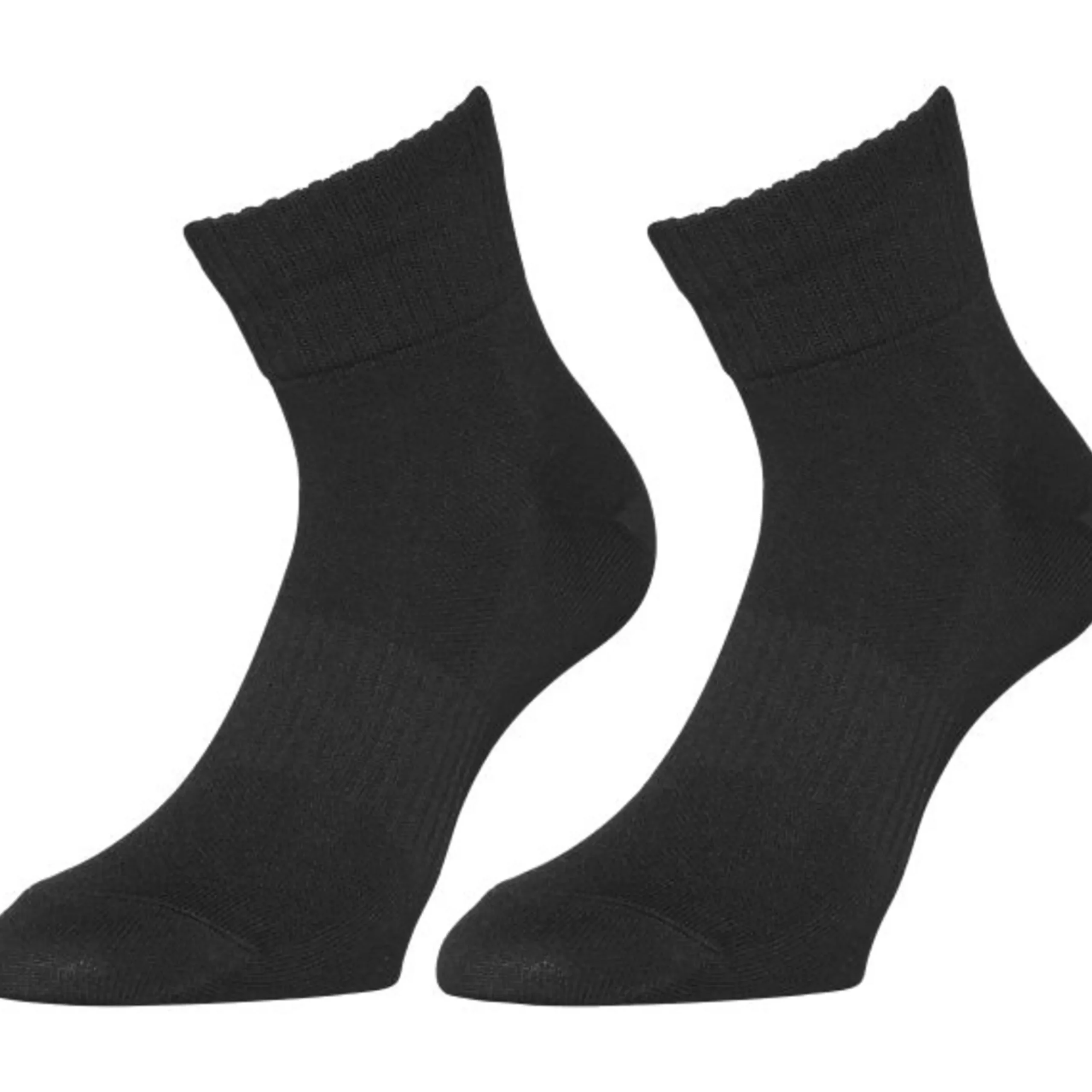 Strumpor Mid cut Unisex Svart 40/45 3-p>G1880 New