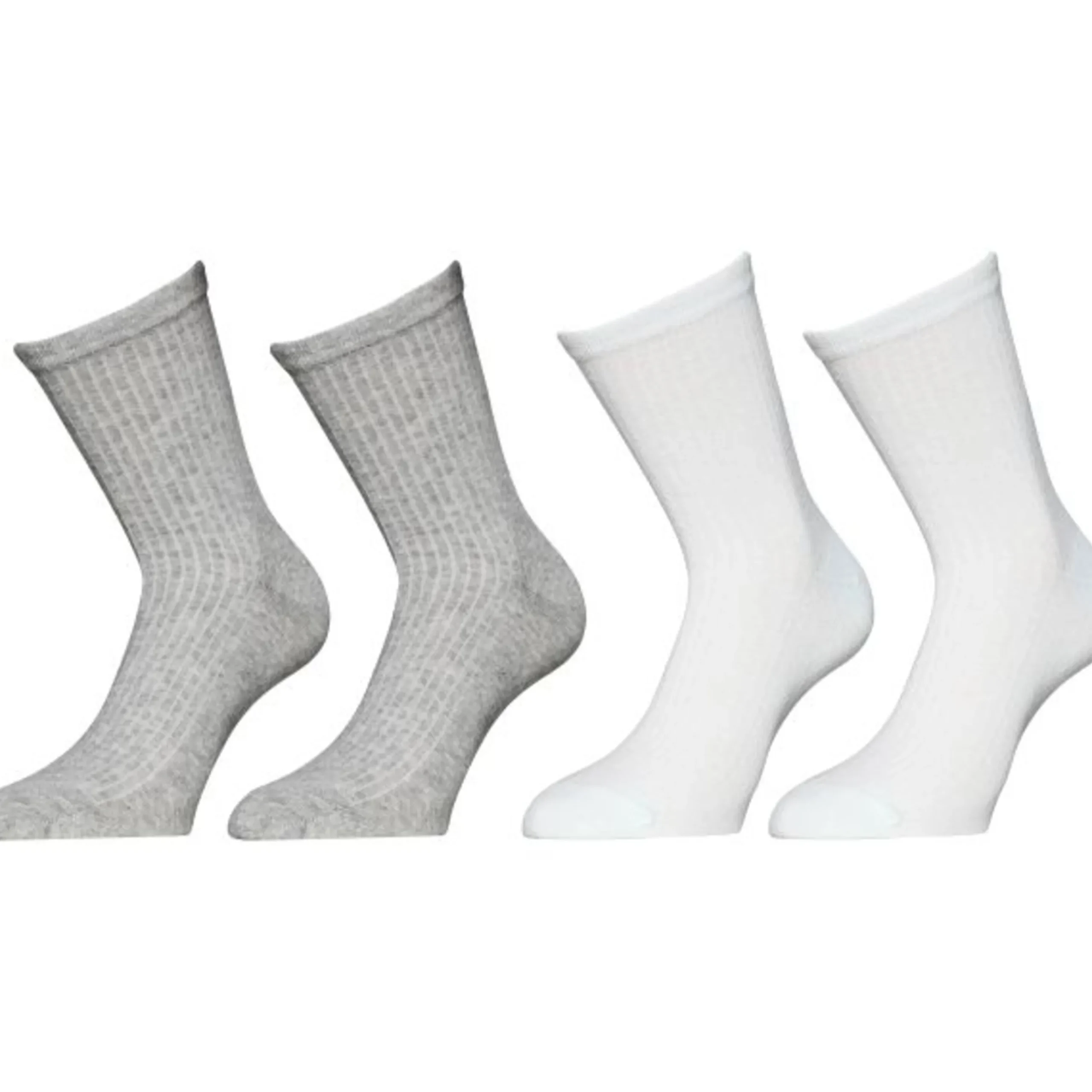 Strumpor Ribbad Dam Mixade färger 37/40 2-p>G1880 Sale