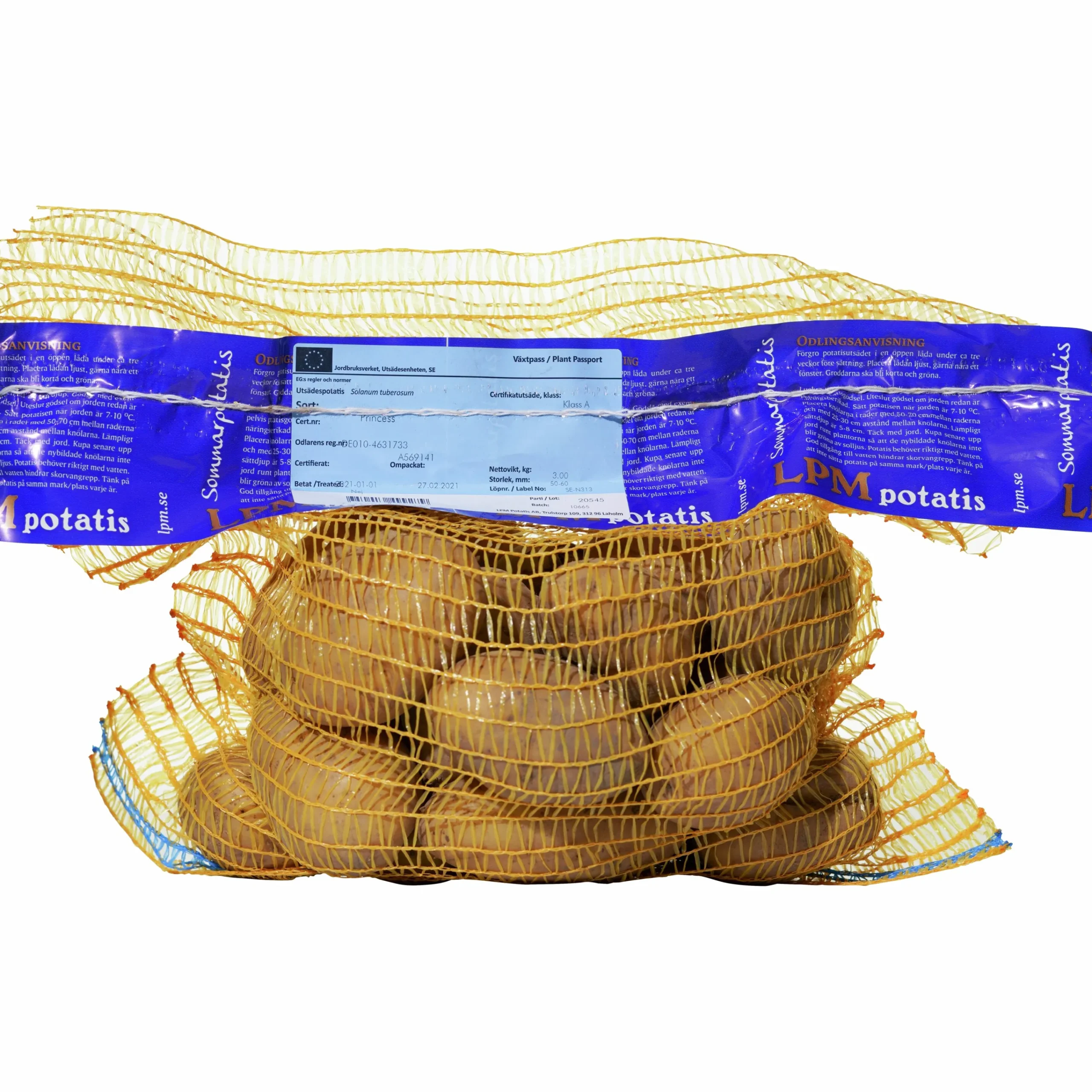 Sättpotatis Gala Sommar 3kg>LPM New