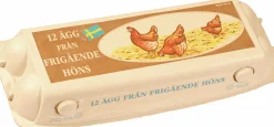 Styckpris Äggkartong Frigående höns 12 ägg>Hartmann Brödrene Hot