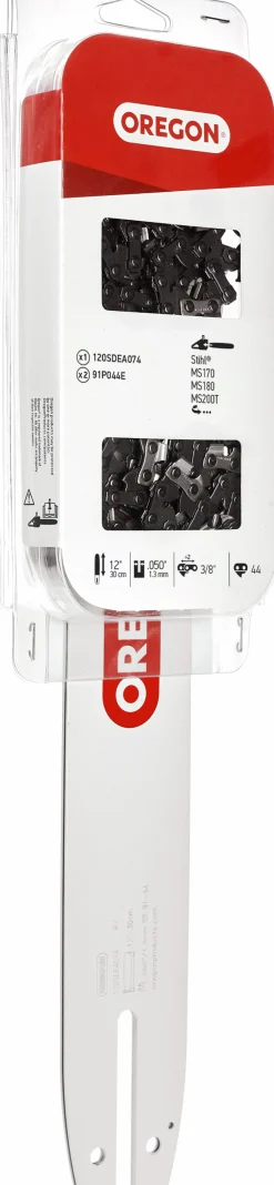Svärd- & Kedjepaket Svärd 12" + 2 kedjor 3/8" 1,3mm>Oregon Outlet