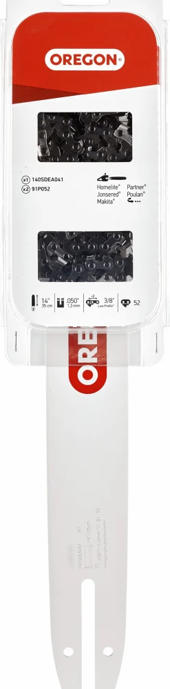 Svärd- & Kedjepaket Svärd 14" + 2 st kedjor 3/8" 1,3mm>Oregon Outlet