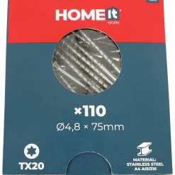 Terrasskruv HomeIT 4,8x75mm 110-p>Millarco Hot