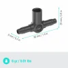 T-koppling MicroDrip m spridarfäste 3/16" 5-p>Gardena Best