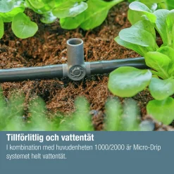 T-koppling MicroDrip m spridarfäste 3/16