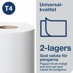 Toalettpapper Universal 2-lagers 42 rullar x 45 m (100777)><noscript><img width=
