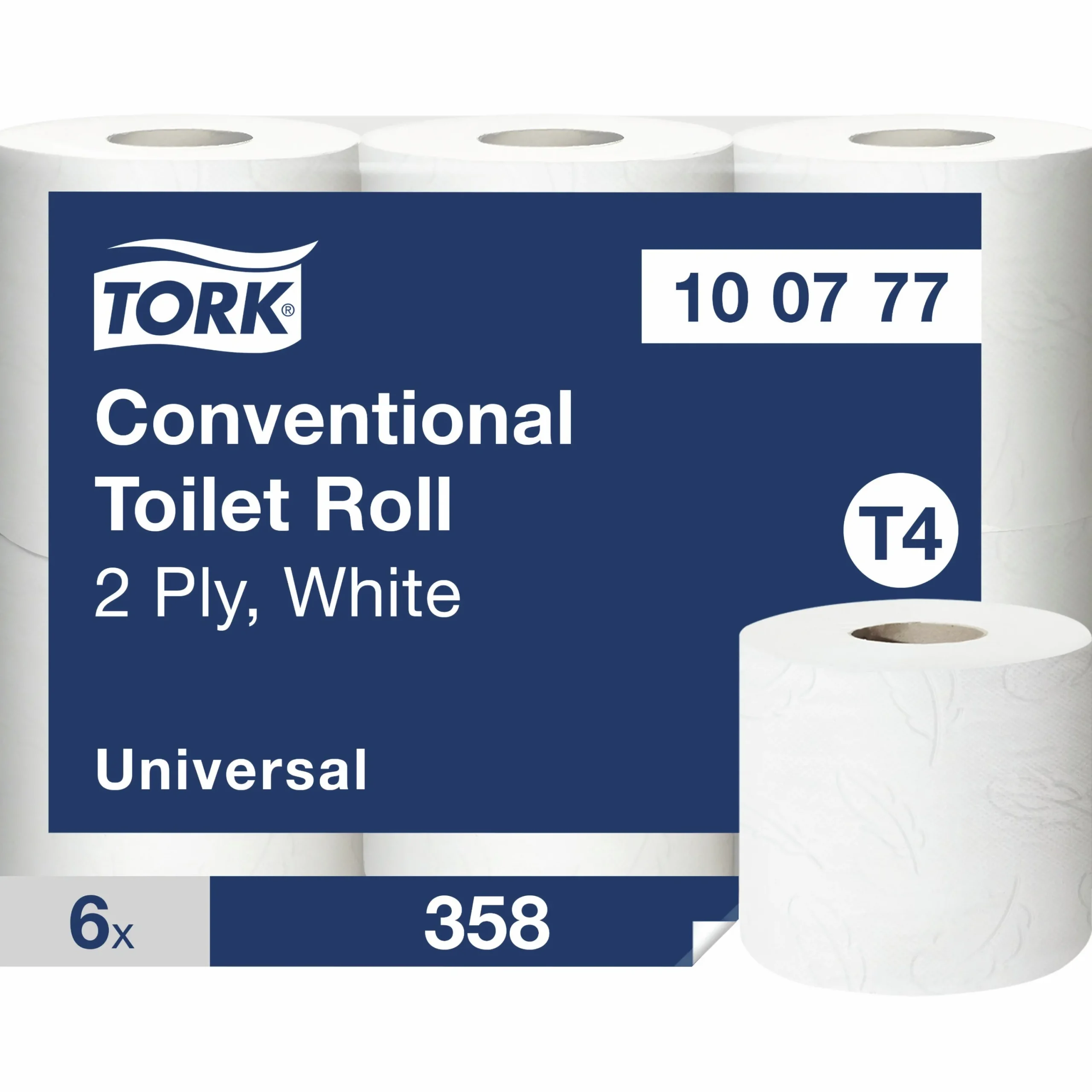 Toalettpapper Universal 2-lagers 6 rullar x 45 m (100777)>Tork Sale