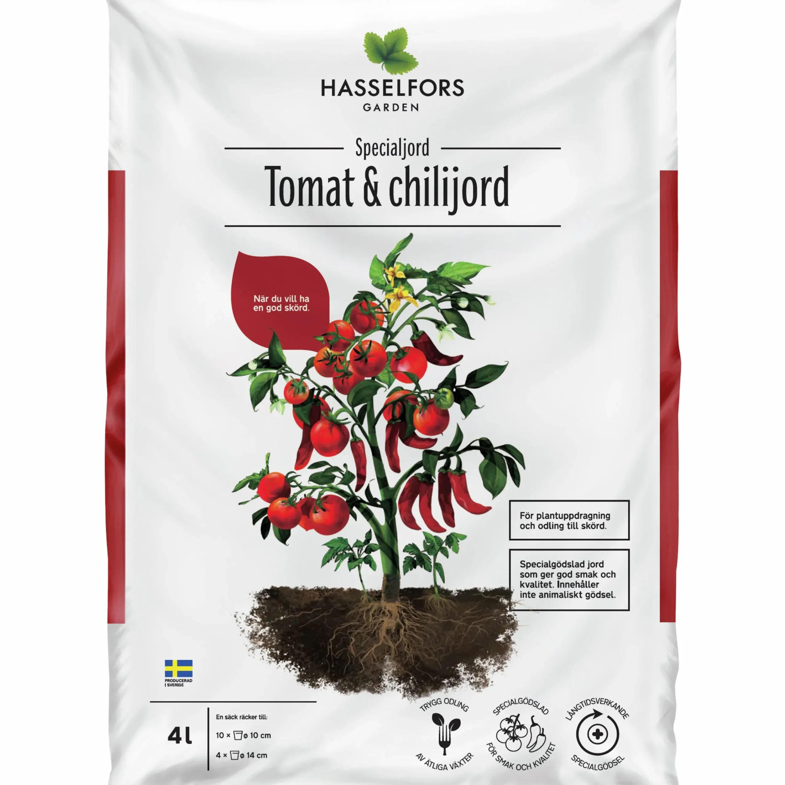 Tomatjord & Chilijord Hasselfors 4L>Hasselfors Garden Hot
