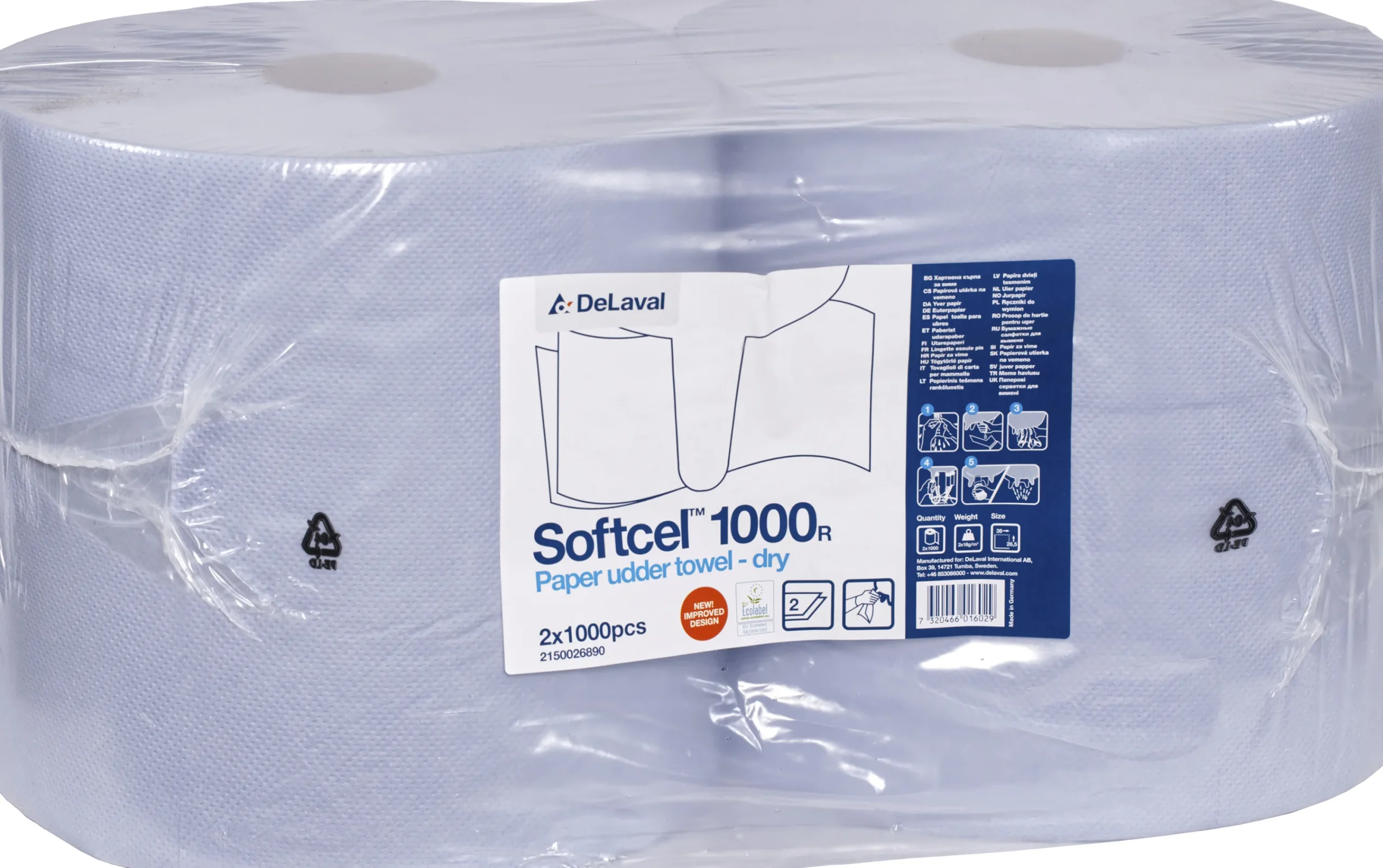 Torkduk Softcel 2x1000-p>DeLaval Sale