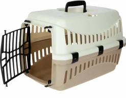 Transportbur Expedition Creme/Vit S 45x30x30cm>Kerbl Online