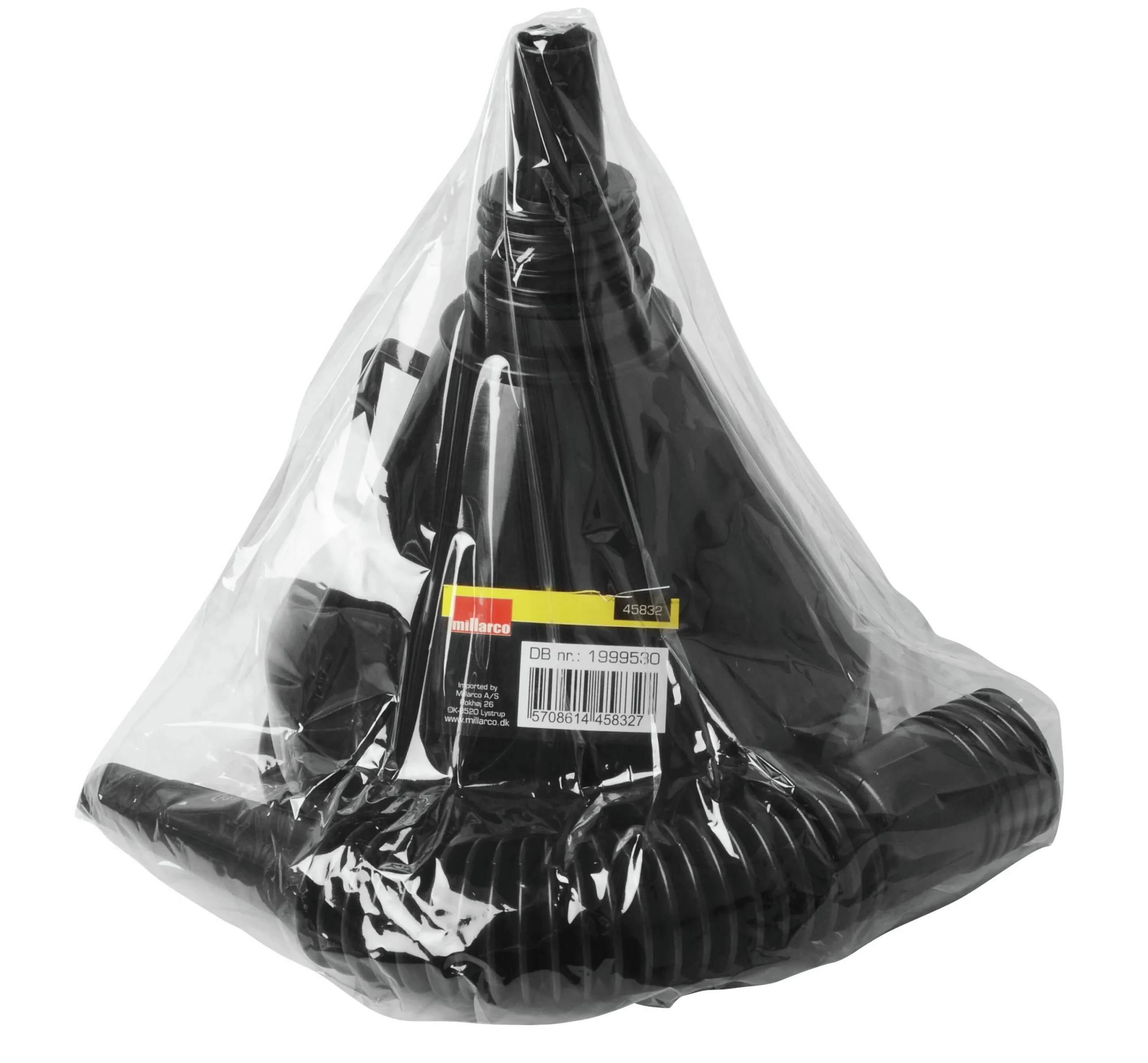 Tratt WorkIT med filter och flexibel pip Ø14,5cm>Millarco Discount