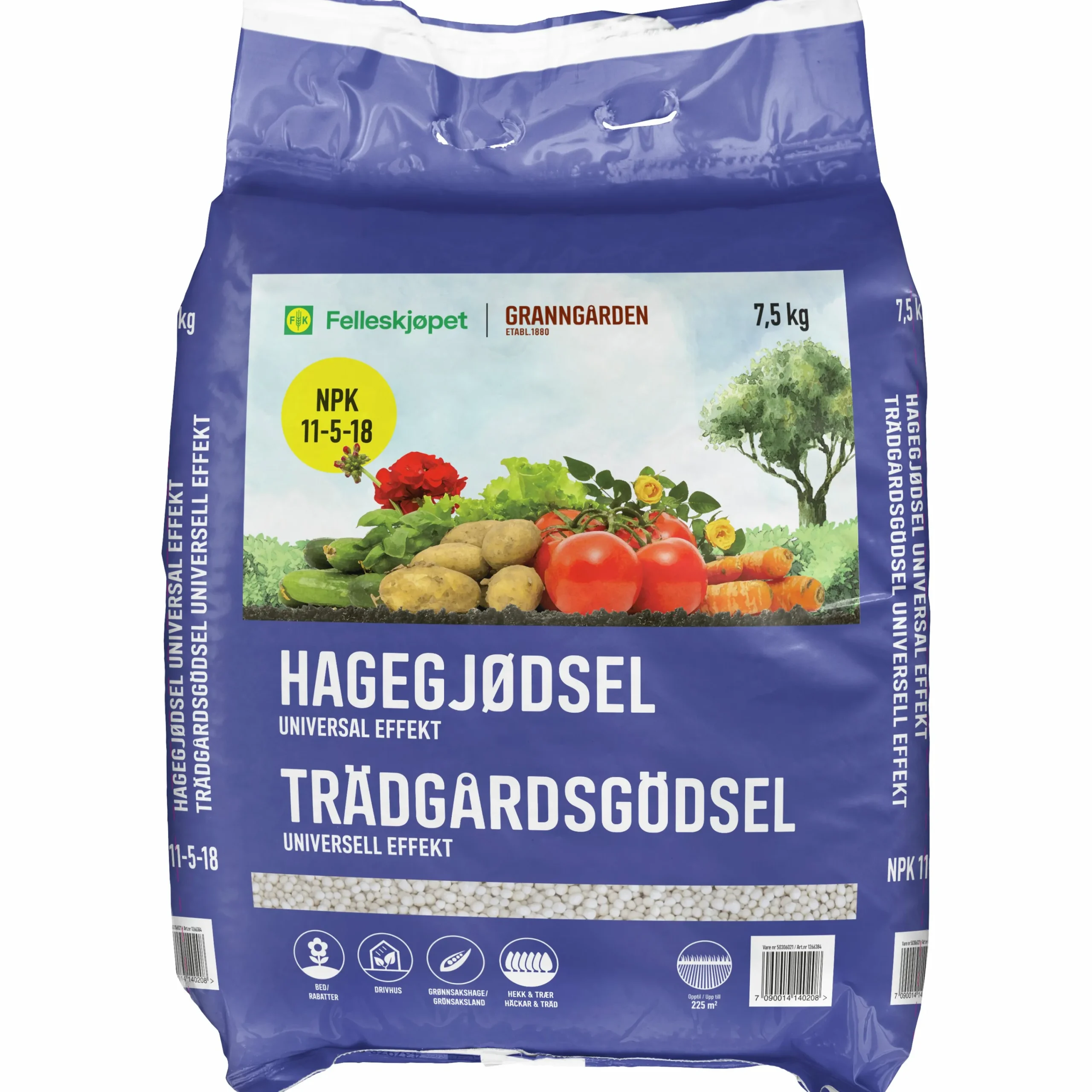 Trädgårdsgödsel Växteffekt 7,5kg>Granngården Outlet