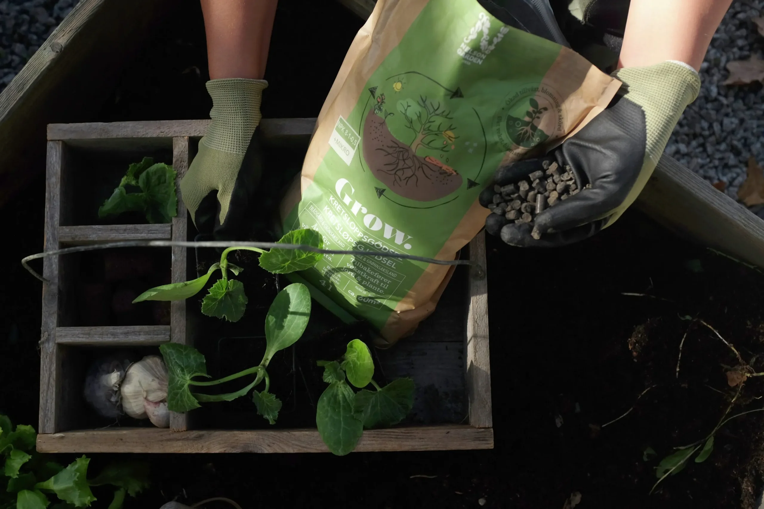 Trädgårdsgödsel Kretsloppsgödsel Grow 4L>Nelson Garden Discount