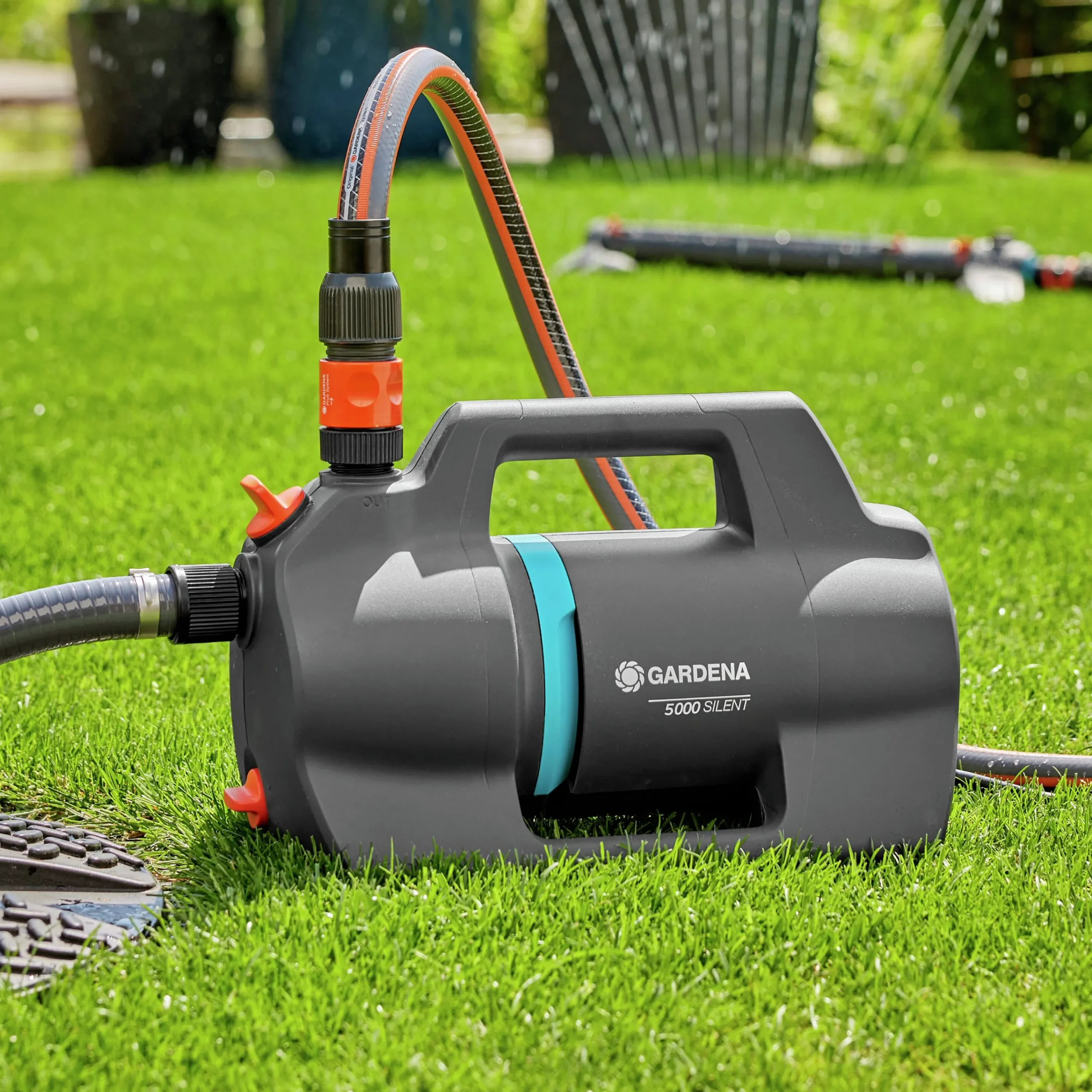 Trädgårdspump 5000 Silent Set>Gardena Discount