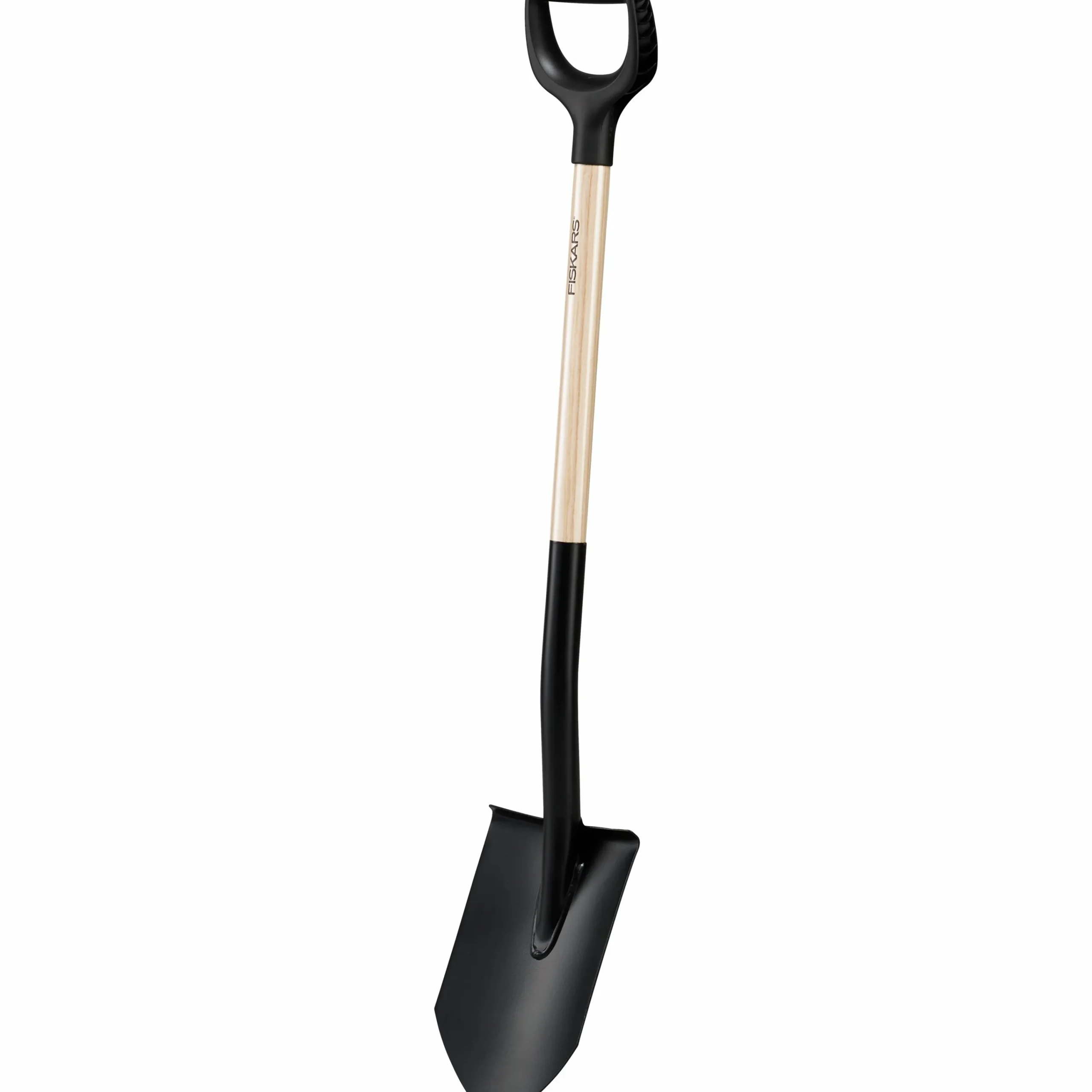Trädgårdsspade Solid Spetsig Stål/Trä>Fiskars Online