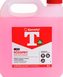 T-Röd Rödsprit 4L>Kemetyl