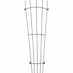 Trådspaljé Solfjäder Böjd 6-8mm Svart>Ventura Best