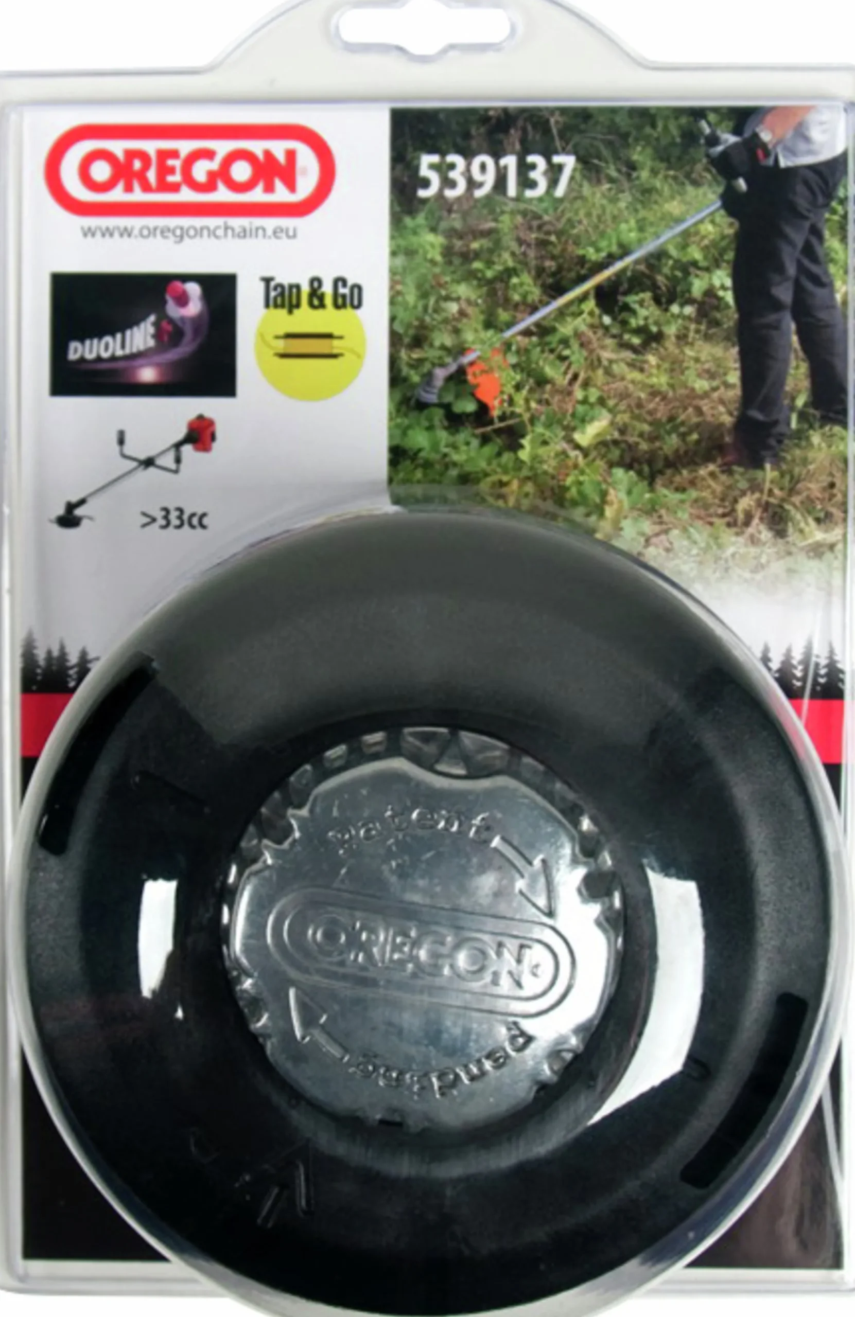 Trimmerhuvud Universal Tap & Go Ø130mm>Oregon Sale